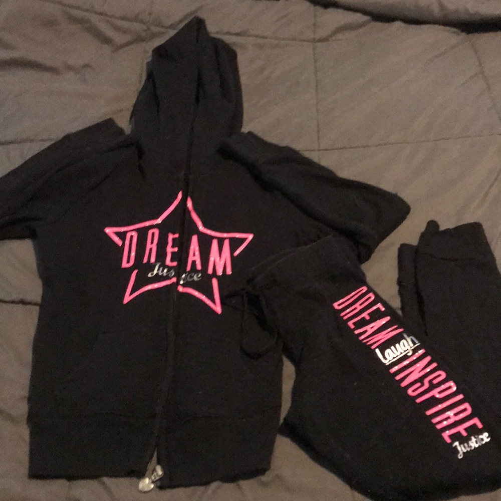 Girls sweatsuit matching